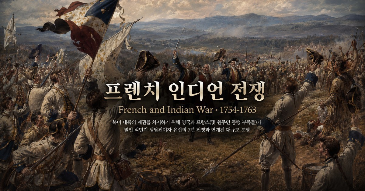 어쩌다인문학/프렌치 인디언 전쟁.