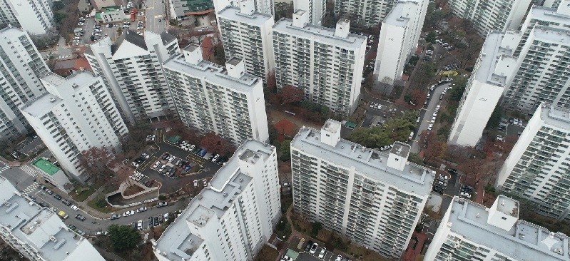 대전 엑스포 아파트 전경