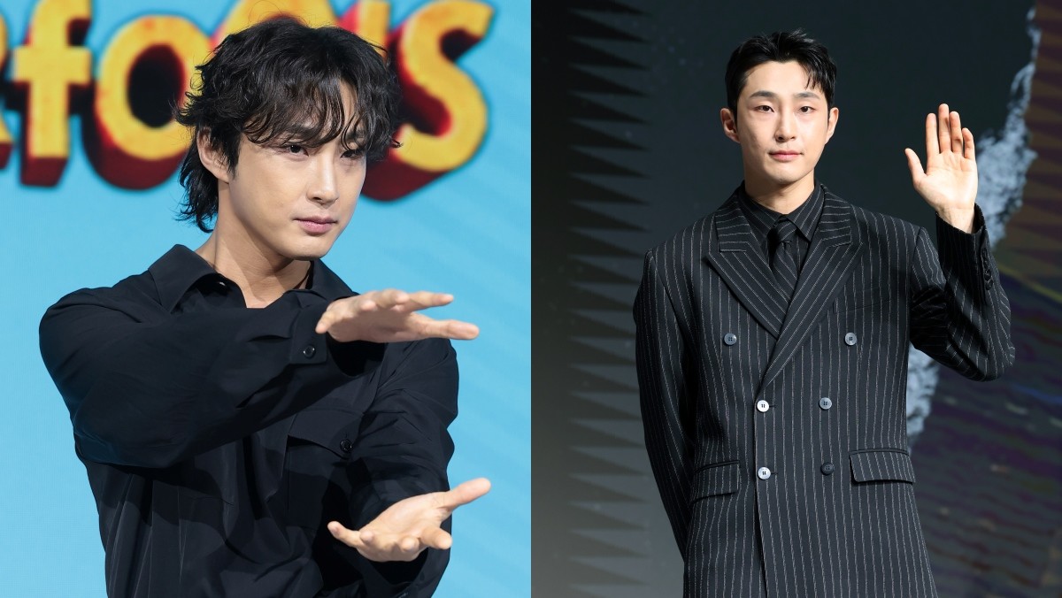 '원더풀스' 제작발표회에 참석한 배나라, '약한영웅2' 제작발표회에서 포착된 배나라 / 뉴스1