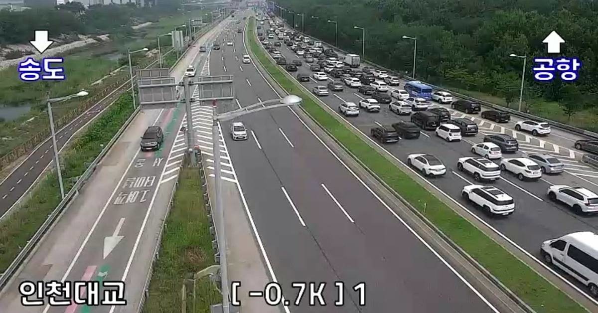 극심한 차량 정체 / 국토교통부 제공, 연합뉴스