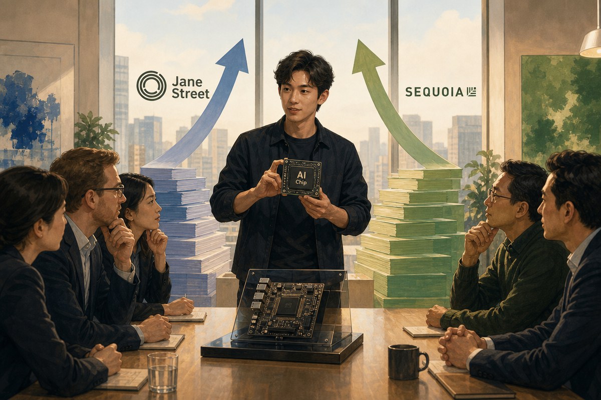 에치드, 칩 출하 전인데 몸값 200억달러...제인스트리트·세쿼이아 동시 베팅