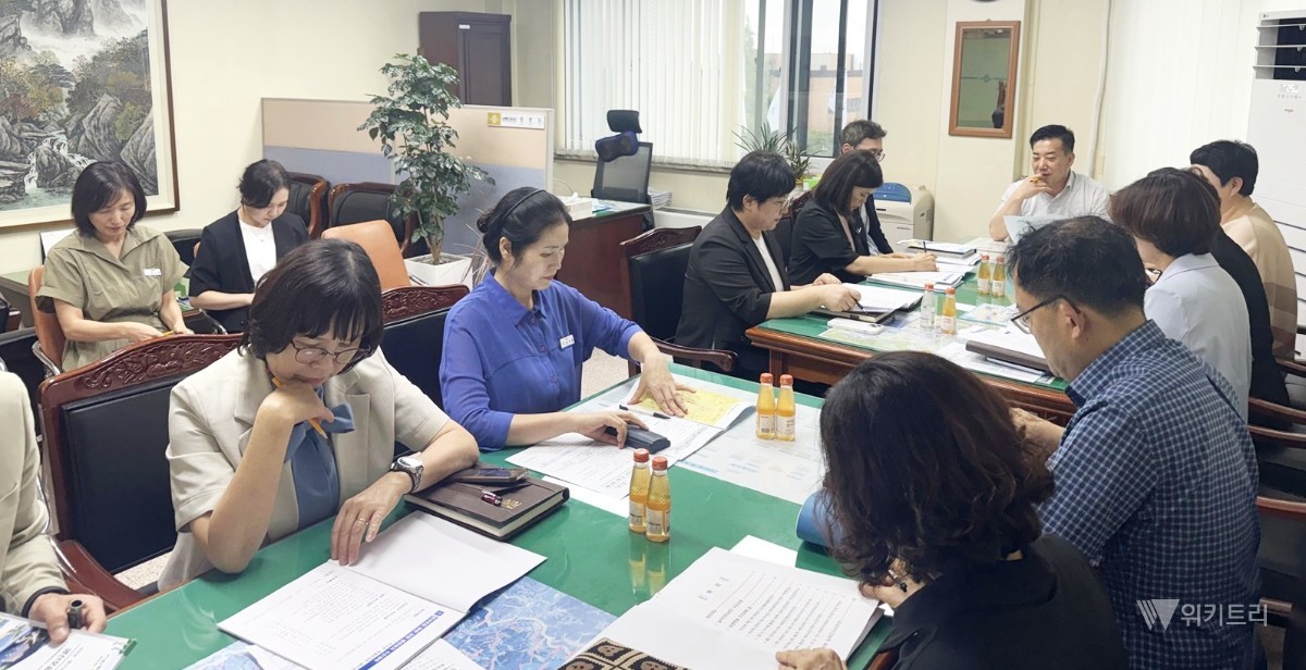나주시가 지난 14일 영산포읍 환원 실무추진단(TF) 제1차 회의를 개최했다. / 나주시