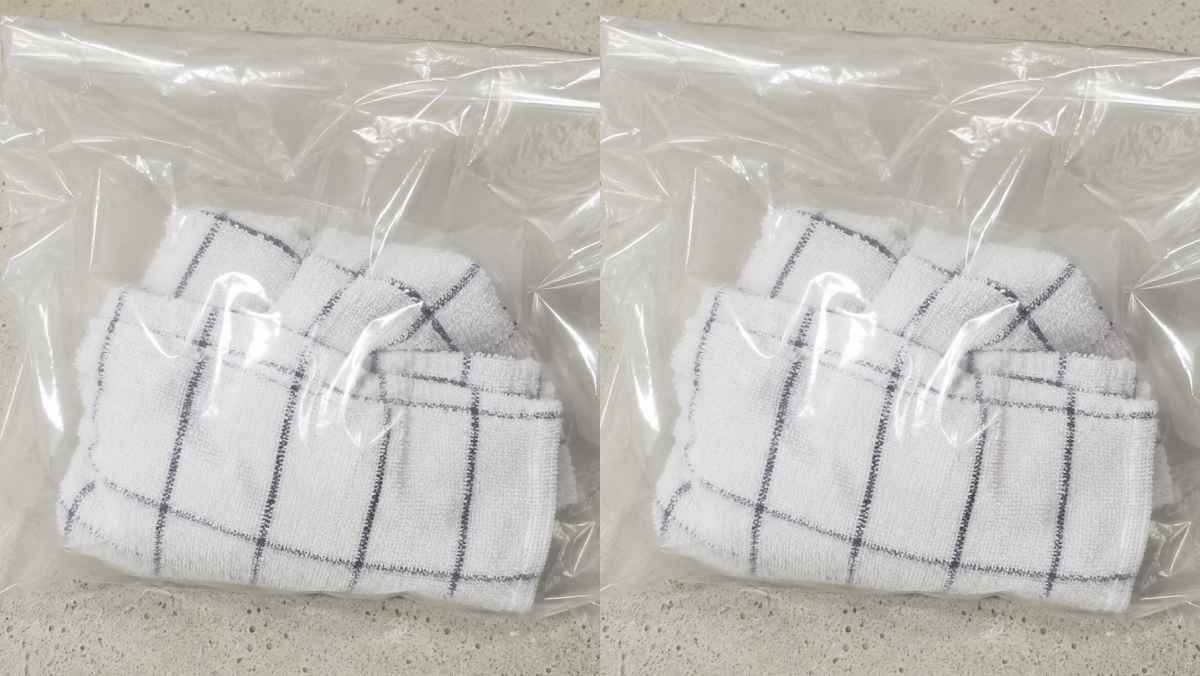 불 앞에서 땀 흘릴 필요 없습니다… 이제 행주 살균은 '전자레인지'로 끝내세요