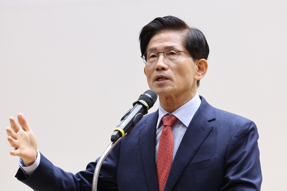 김문수 전 고용노동부 장관이 작년 11월 26일 서울 여의도 국회 의원회관에서 열린 '독립외교 40년 : 이승만의 외로운 투쟁' 시사회에서 축사를 하고 있다. / 뉴스1