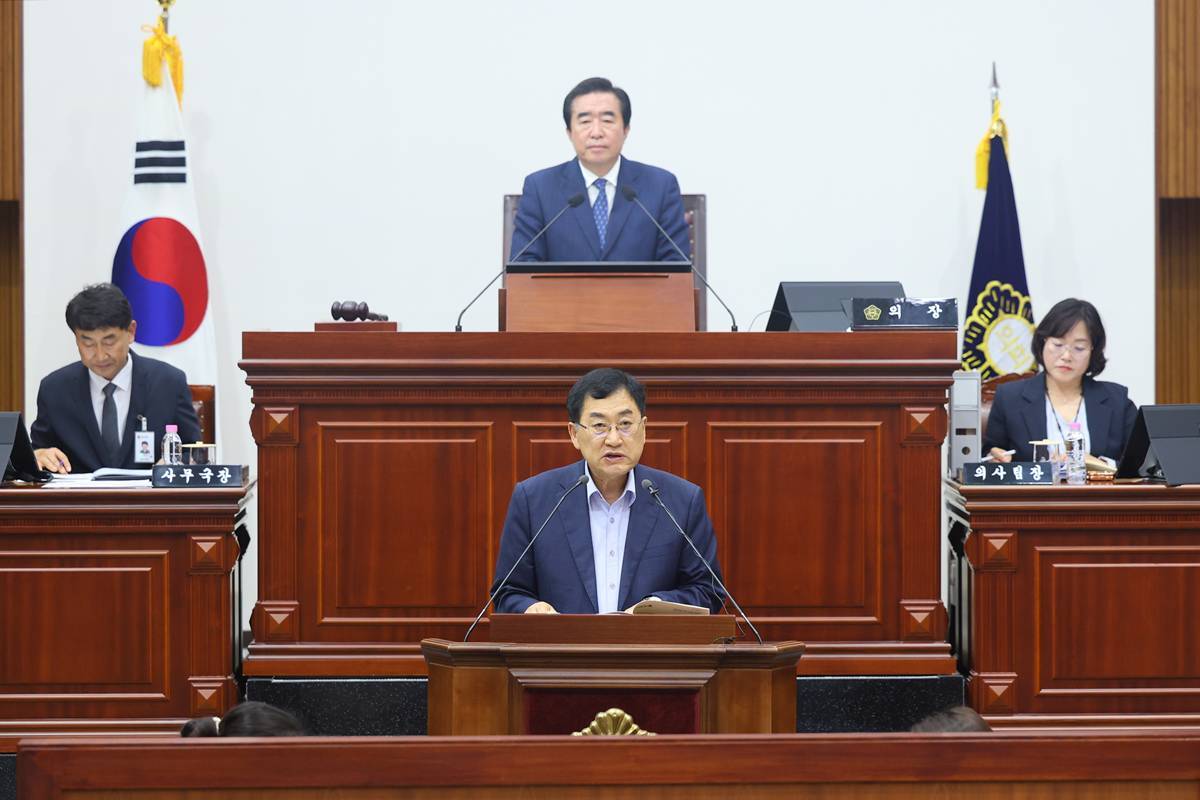 주낙영 시장 "경주 미래 100년 대도약 열겠다"...민선9기 첫 시정연설