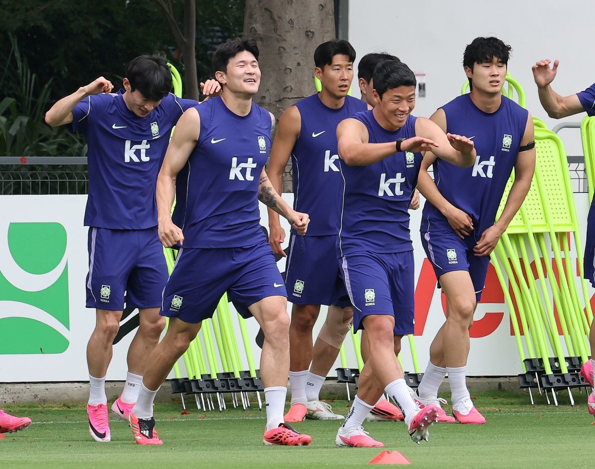 대한민국 축구 국가대표 선수들. / 뉴스1