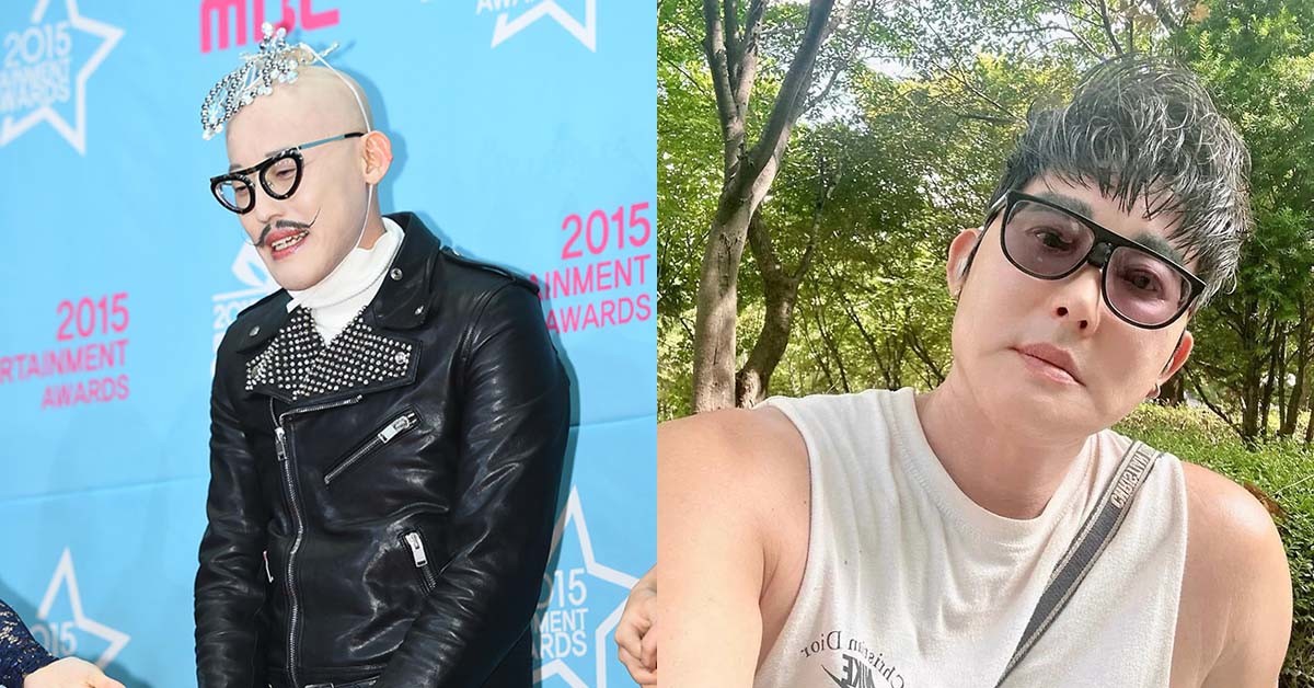 황재근의 과거 모습(뉴스1)과 현재 모습(인스타그램).