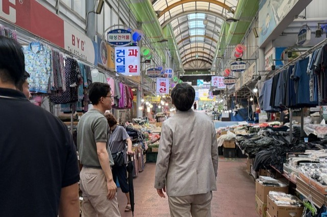 대전시, 전통시장 14곳 폭염저감시설 현장점검