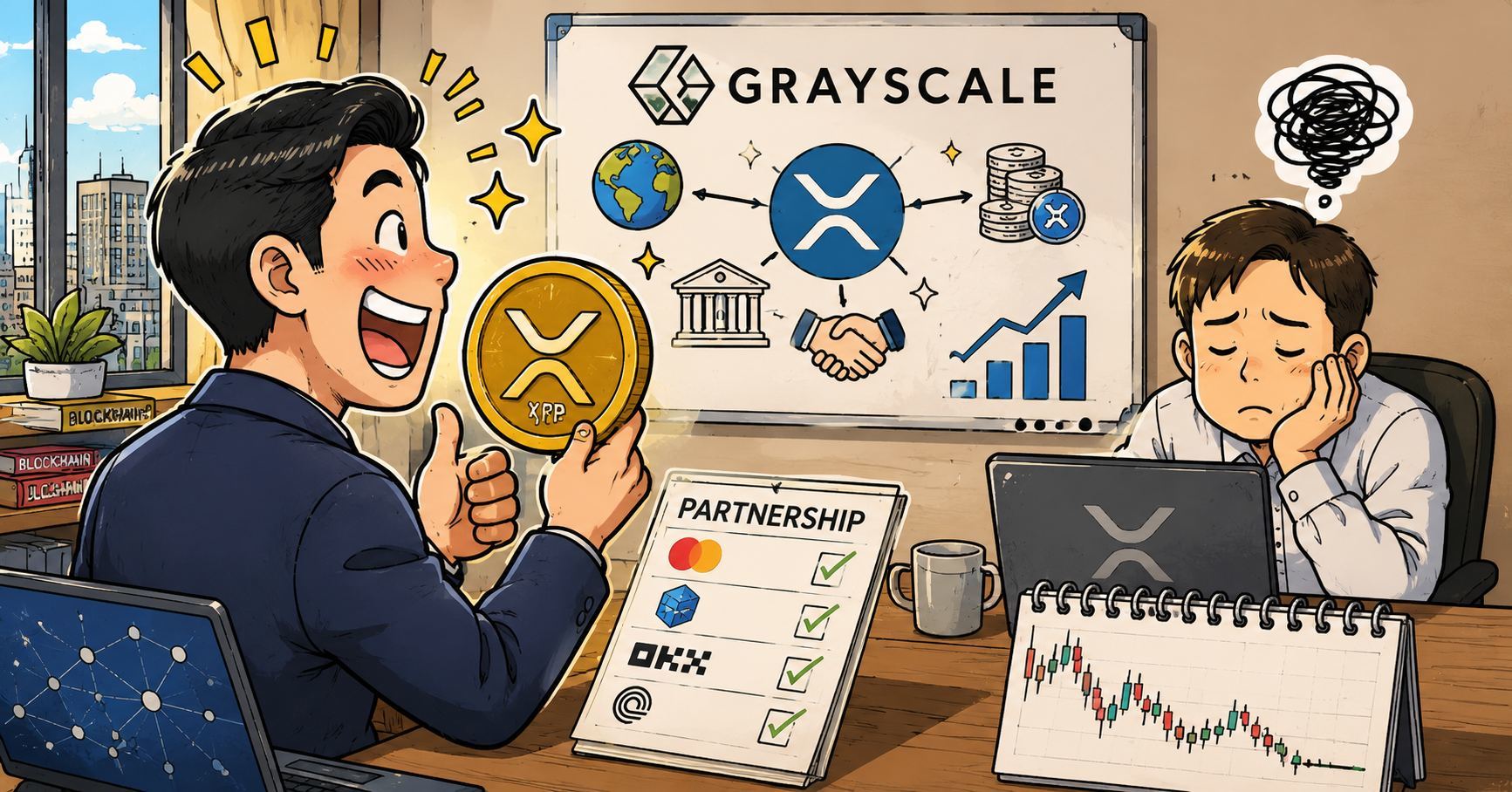 그레이스케일마저 암호화폐 리플(XRP) 극찬했는데... 코인 시장은 왜 조용할까?