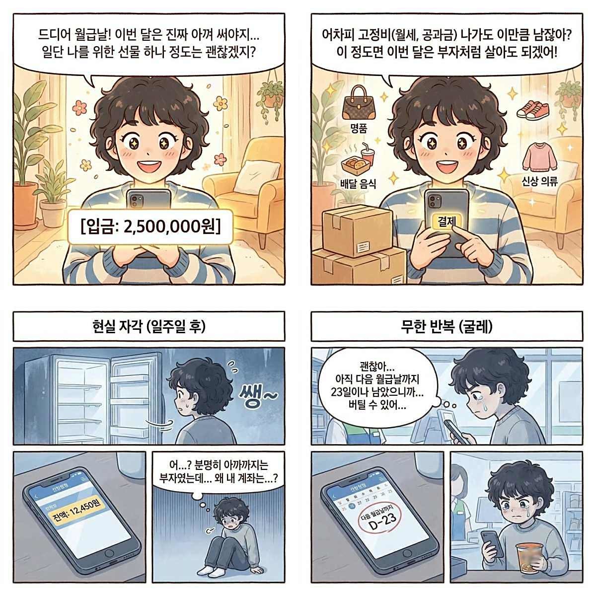[만화] 기사 이해를 돕기 위해 AI로 제작한 이미지.