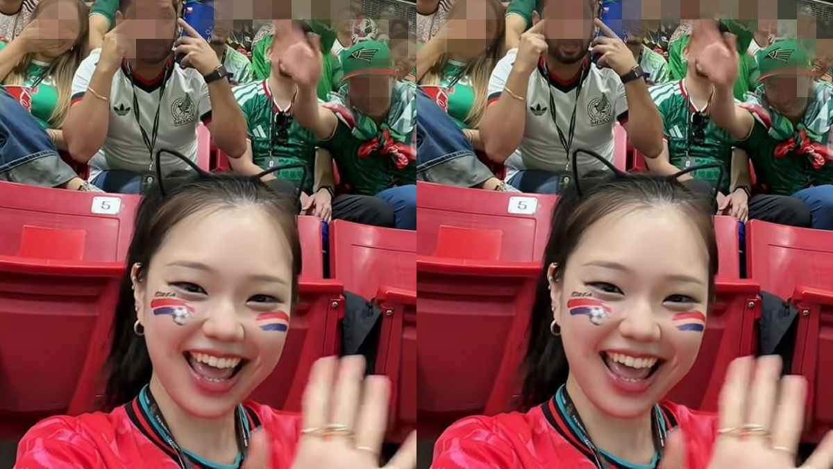 눈 찢기 인종차별을 당하고 있는 이노냥 / '이노냥 inoCat' 유튜브