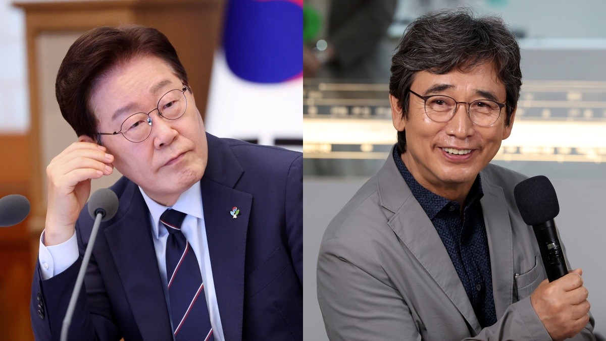 이재명 대통령(왼쪽)과 유시민 작가. / 뉴스1