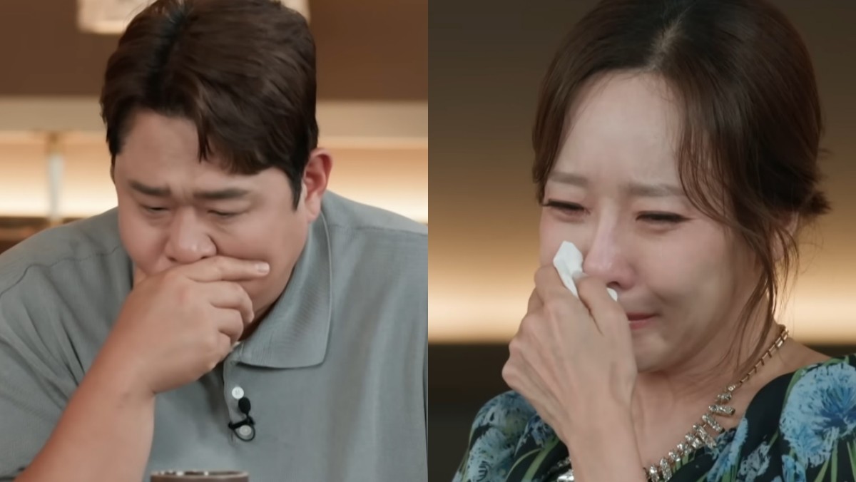 '배그부부' 사연에 눈물을 보인 MC 문세윤과 소유진 / MBC '오은영 리포트'
