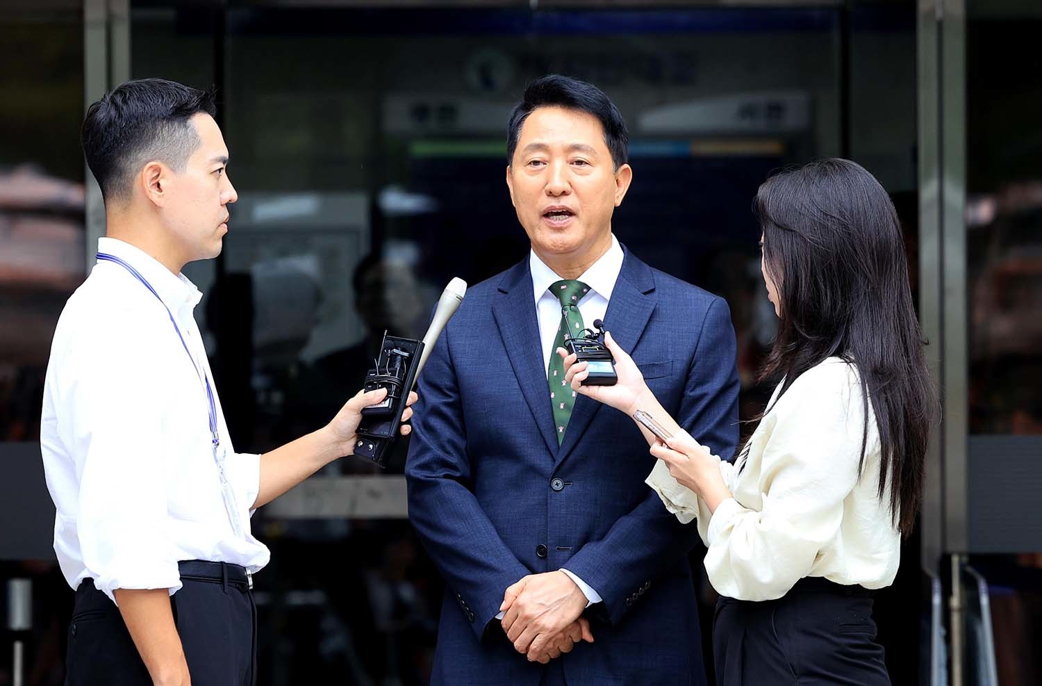 '오세훈 1심서 당선무효형' 더불어민주당이 보인 반응