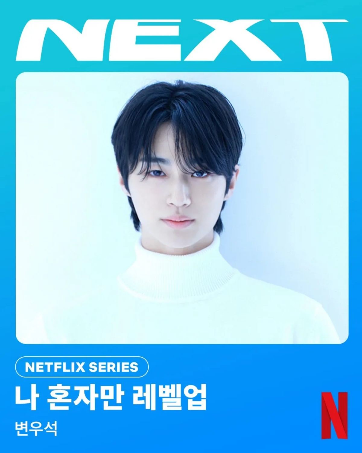 넷플릭스 새 시리즈 '나 혼자만 레벨업' 주연으로 낙점된 배우 변우석. / 넷플릭스 제공