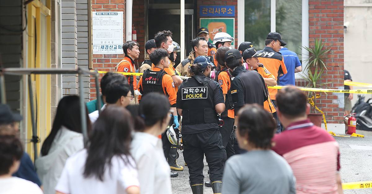 [경산 아파트 관리실 폭발] “아침에 CCTV 전원 다 뽑혔다더니...” 피해자 남편 증언
