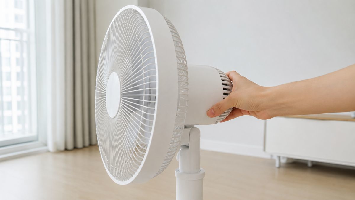 “에어컨 튼 것 같아” 선풍기 각도는 무조건 '이렇게' 하세요…대부분 모르는 방법
