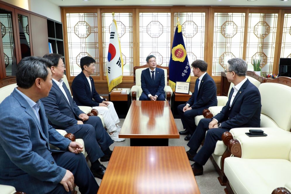 22일경기도 인천 의장 내방  / 세종시의회
