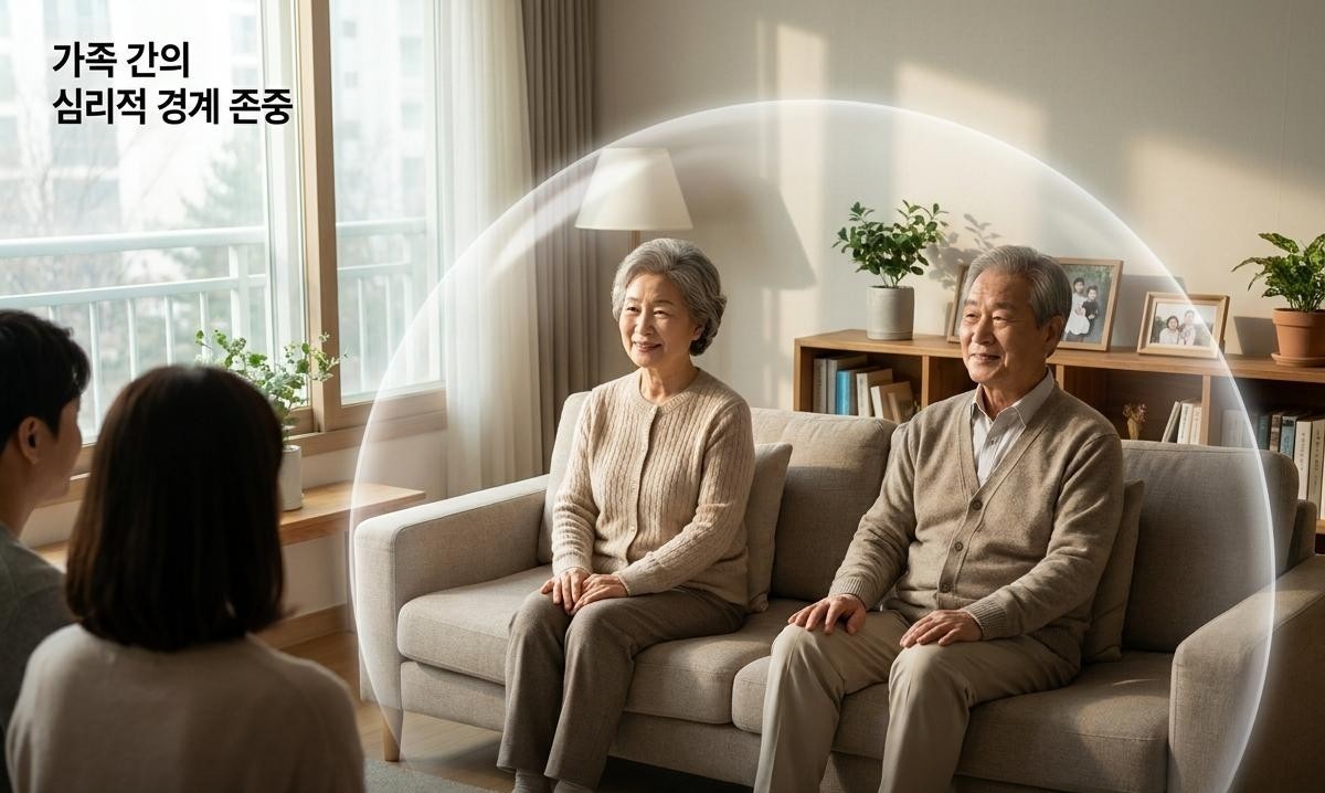 자식과 부모. 기사 내용 토대로 AI툴 활용해 제작한 자료사진.