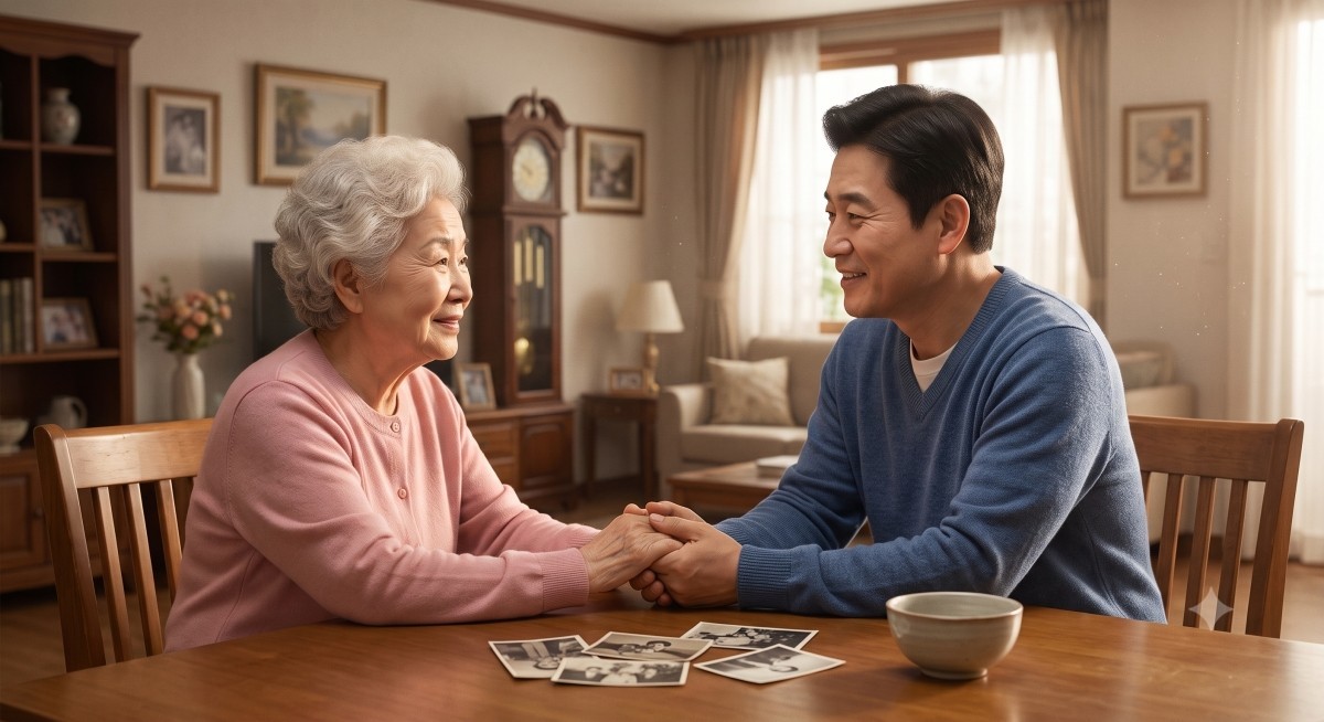부모와 자식. 기사 내용 토대로 AI툴 활용해 제작한 자료사진.