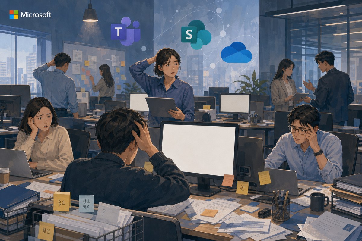 MS365 장애 신고 2403건, 평소보다 83배 폭증