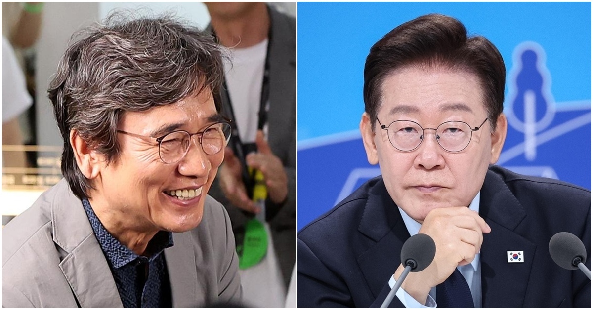 이 대통령이 작정하고 나선 날에 찬물 확 끼얹은 유시민