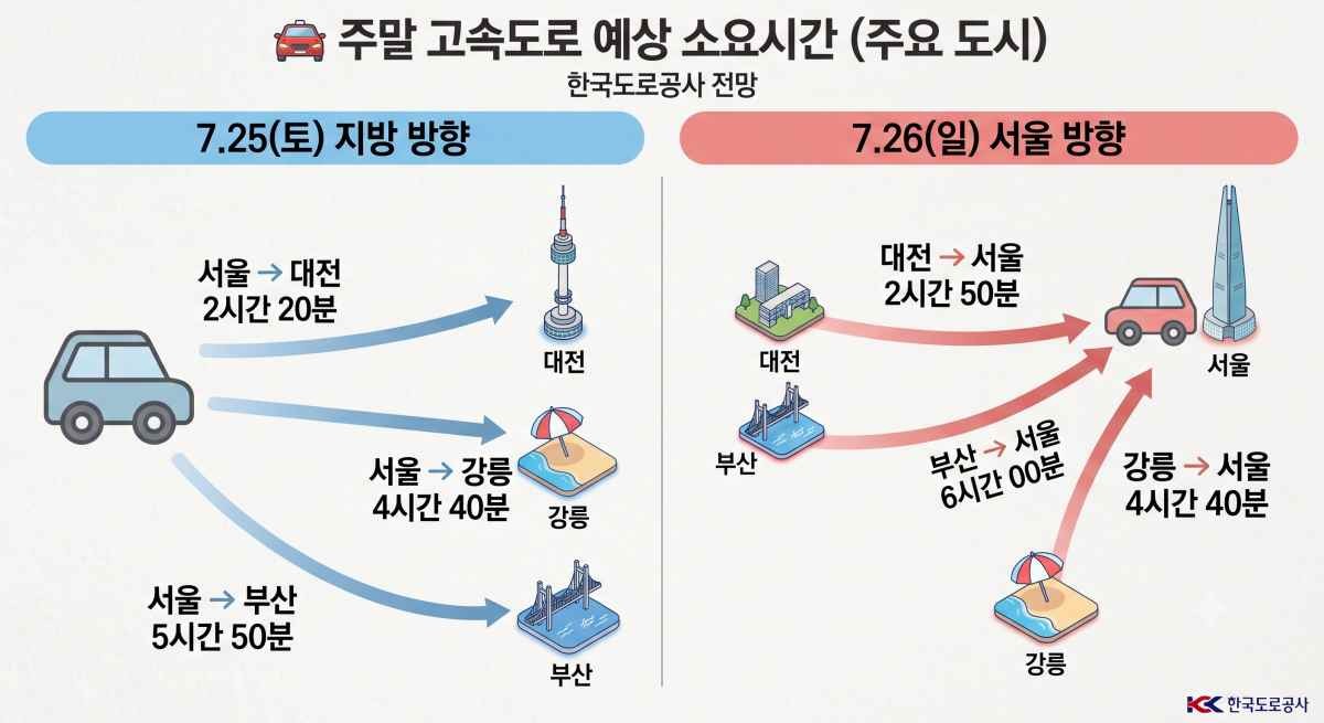 AI로 생성한 정체 구간 정리 이미지