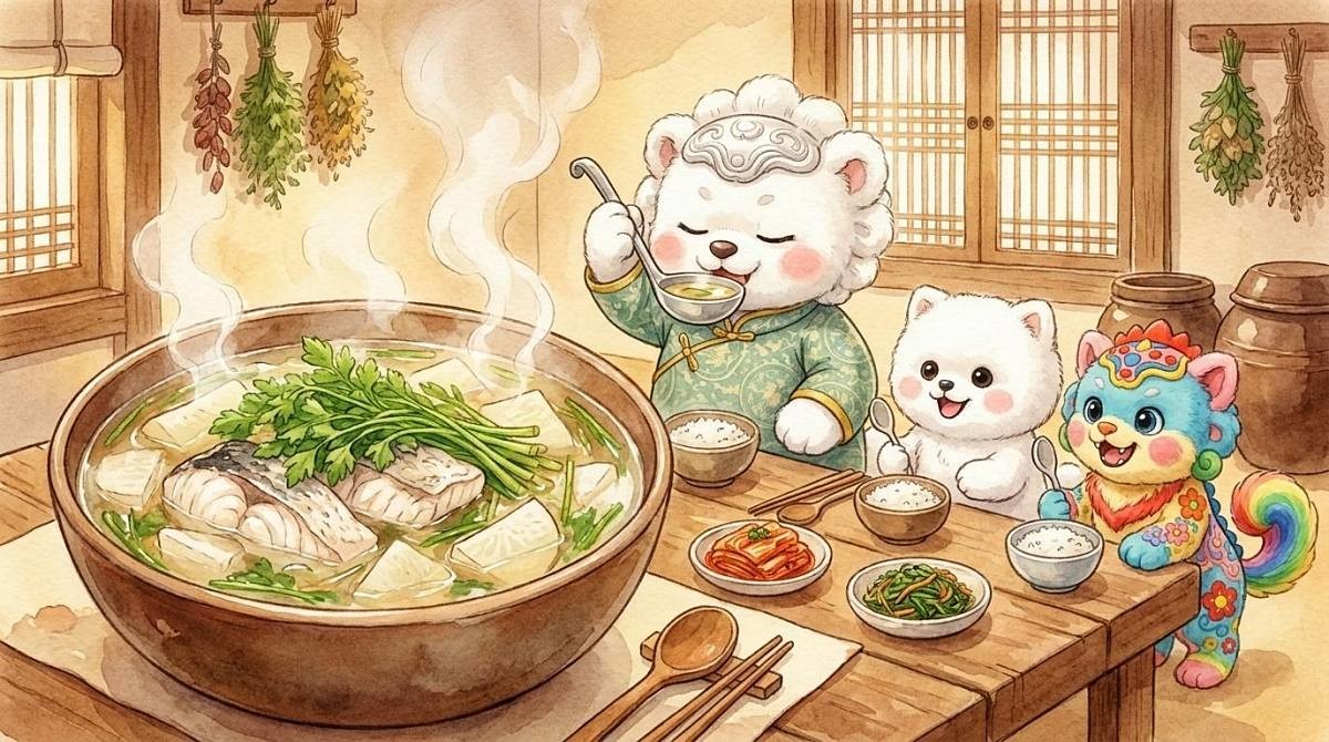 위키트리 캐릭터를 활용한 AI 일러스트 이미지.