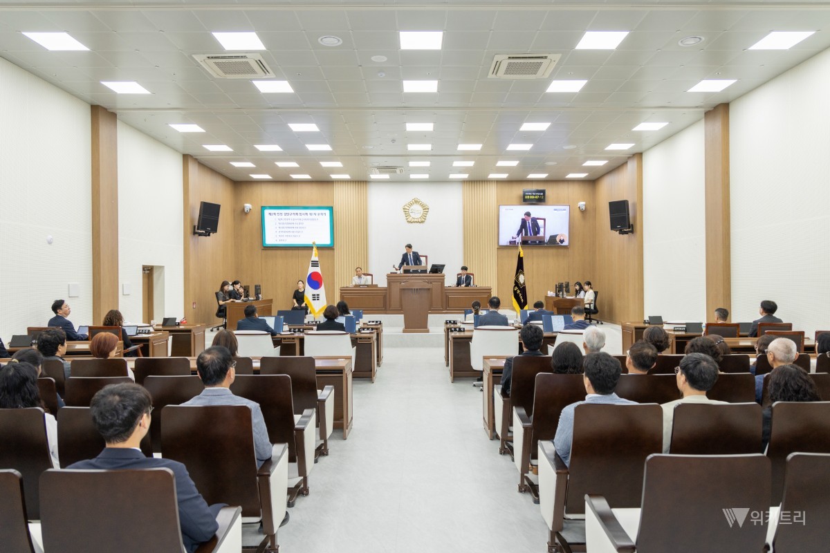 검단구의회, 제2회 임시회 열고 의정활동 돌입