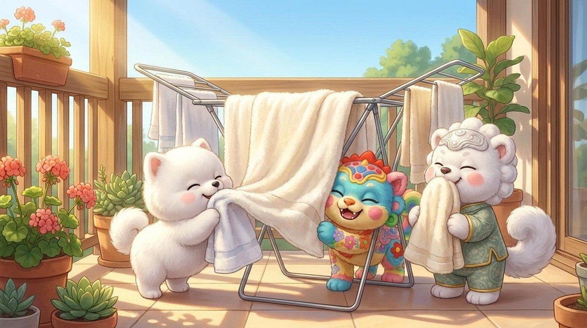 기사 이해를 돕기 위해 AI를 활용해 제작한 자료 사진. 장마철에는 높은 습도 때문에 수건이 쉽게 마르지 않아 세균과 곰팡이가 번식하기 쉬운 환경이 만들어진다. 따라서 평소보다 수건 관리에 더욱 신경 써야 한다. 사용한 수건은 오래 방치하지 말고 바로 세탁하는 것이 좋으며, 세탁 후에는 통풍이 잘 되는 곳에서 완전히 건조해야 쉰 냄새와 위생 문제를 예방할 수 있다. 또한 젖은 수건을 여러 장 겹쳐 두는 습관은 피하고 세탁조도 정기적으로 청소하면 더욱 깨끗한 상태를 유지하는 데 도움이 된다. 작은 관리 습관이 수건의 위생과 수명을 크게 좌우할 수 있다.