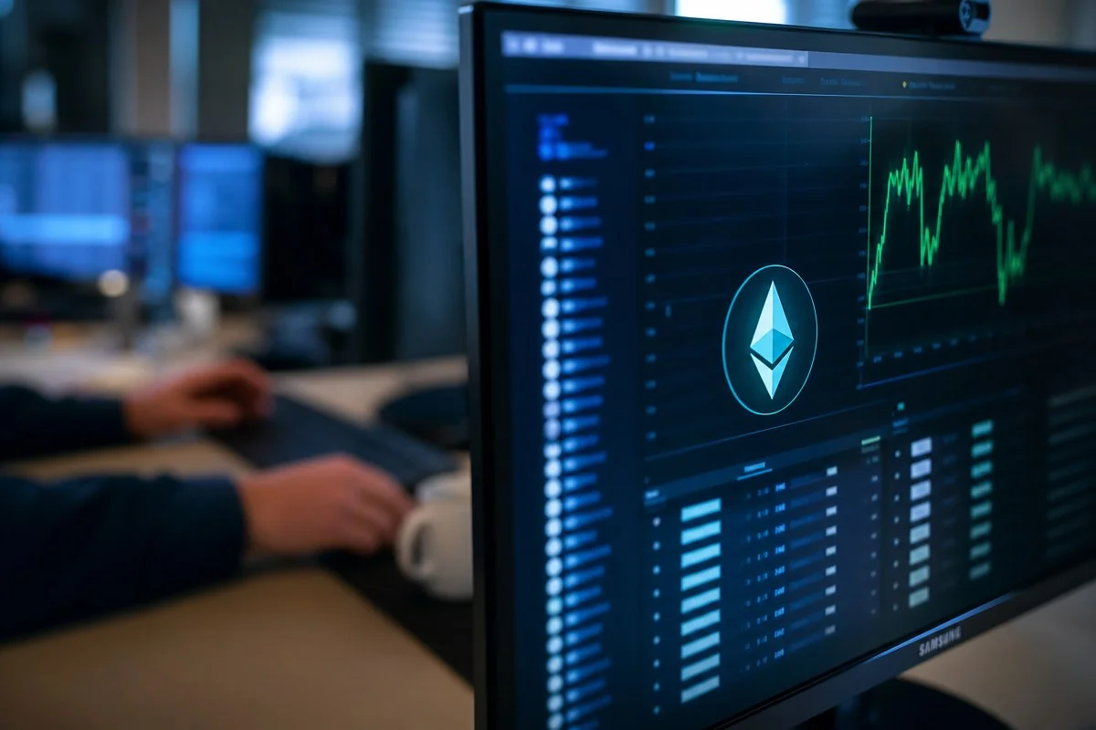 이더리움 한 주소에 5,227 ETH 집결 / AI 생성 이미지
