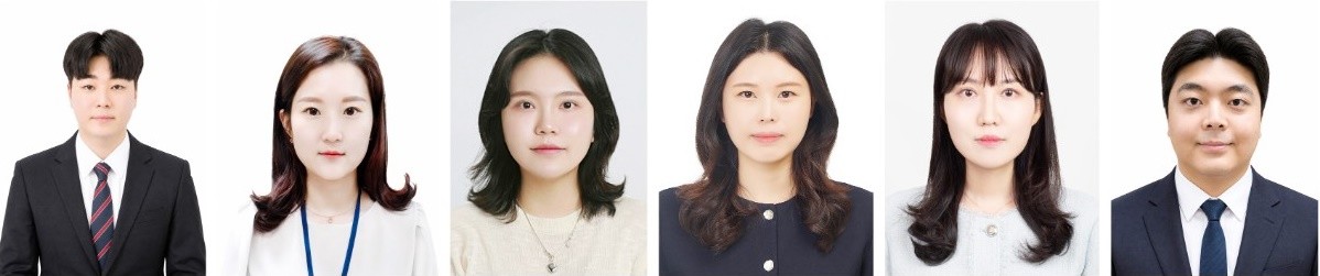 전남광주통합특별시 남구(구청장 김병내)가 주민들의 일상 속 불편을 줄이고 삶의 질을 높이는 생활밀착형 정책을 추진한 공무원 6명을 ‘구정 혁신‧적극 행정 우수 공무원’으로 선발했다.김재영·나경연·박소현·이효진·정미림·최문성(왼쪽부터) / 전남광주특별시 남구