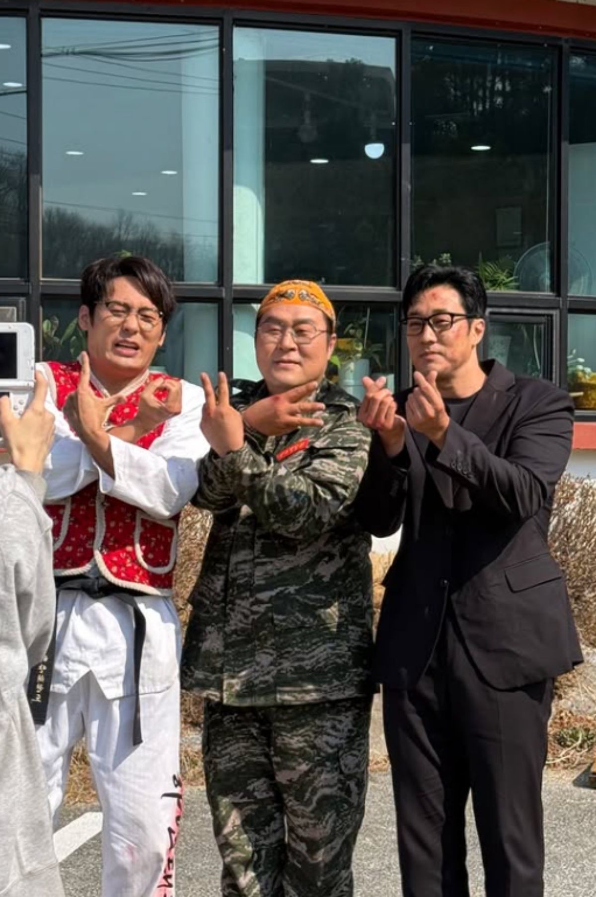 '김부장' 3인방. 최대훈, 윤경호, 소지섭. / 소지섭 인스타그램
