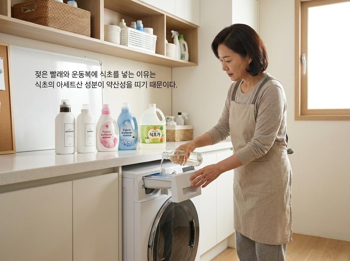 빨래 꿀팁. 기사 내용 토대로 AI툴 활용해 제작한 자료사진.