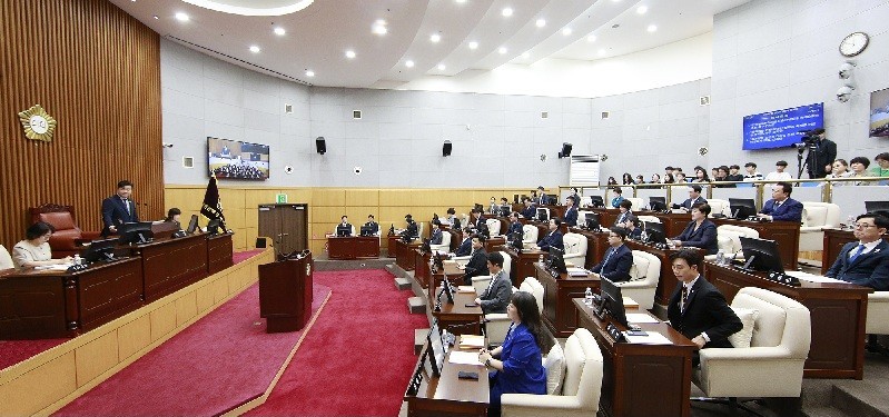 대전 서구의회 제297회 임시회 폐회/사진=대전 서구