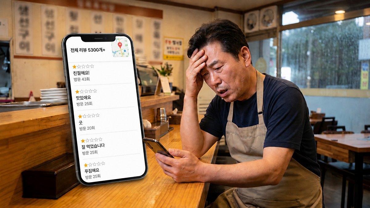 “친절해요” 해놓고 1점… '43번 찾은 단골'에 결국 가게 접은 횟집 사장님