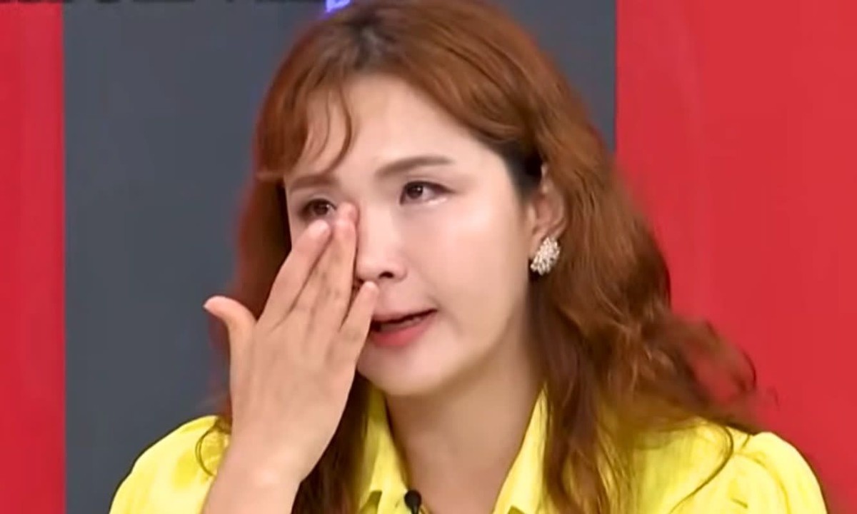 눈물을 보인 구희아 / MBN '속풀이쇼 동치미'