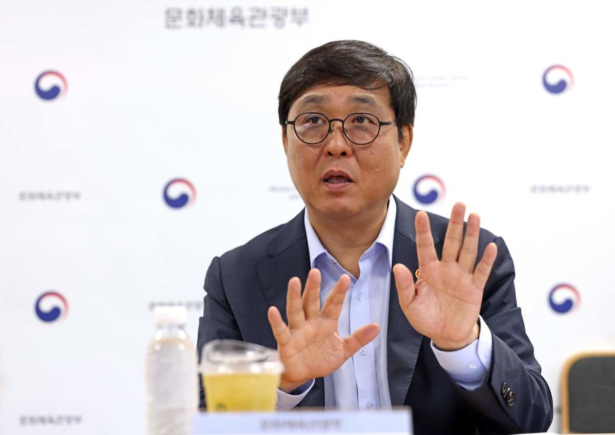 최휘영 문화체육관광부 장관 / 뉴스1