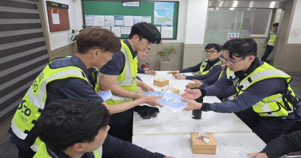 부산시설공단, 폭염 대응 현장 안전관리 강화…근로자 보호대책 본격 가동