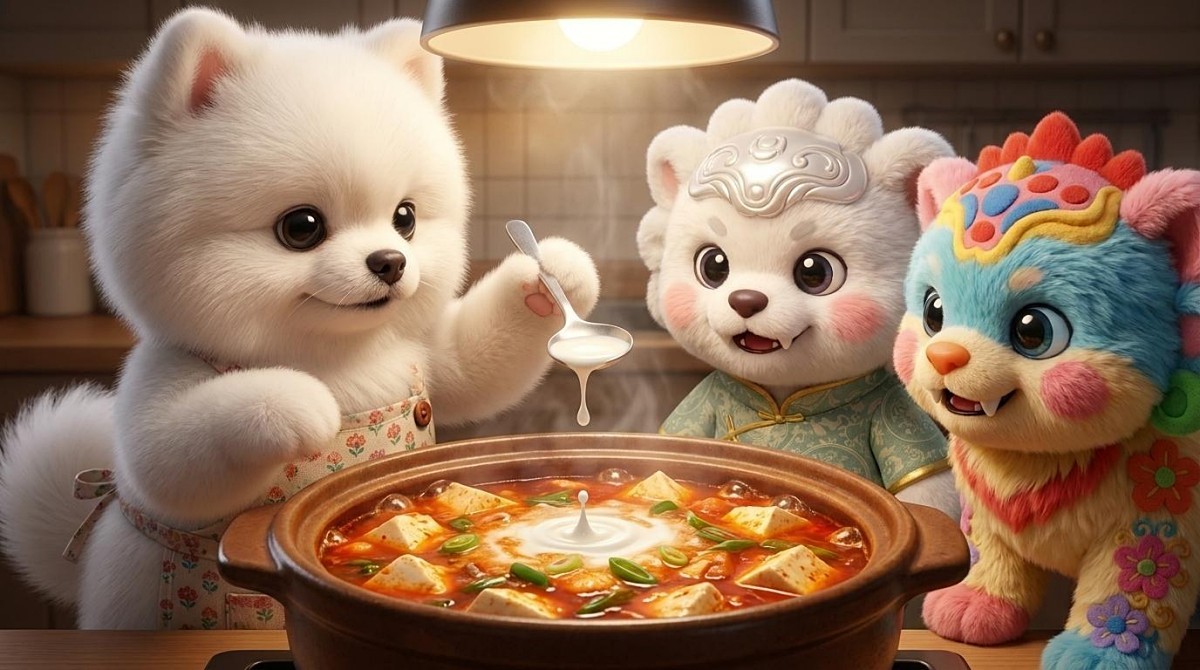 위키트리 캐릭터를 활용한 AI 일러스트 이미지.