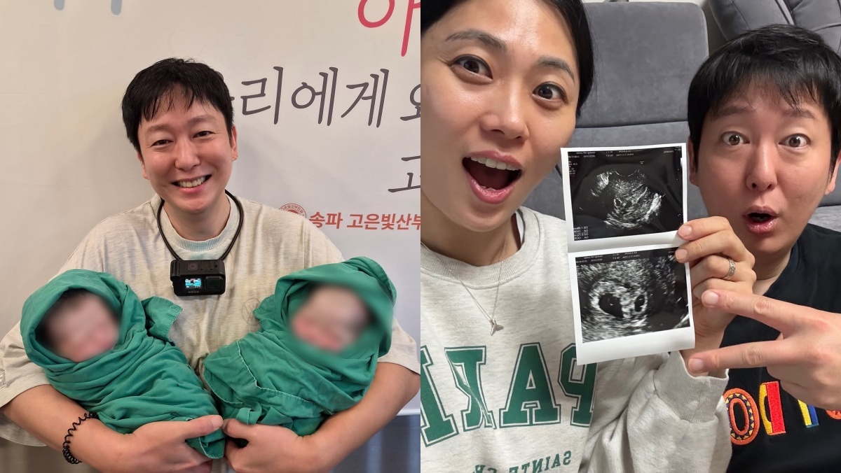 배우♥펜싱 국대, 결혼 9년만 부모 됐다…'쌍둥이 남매' 출산