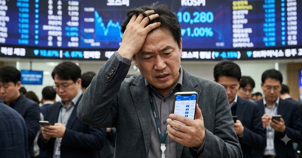 오늘도…코스피 급락에 '매도 사이드카'  발동