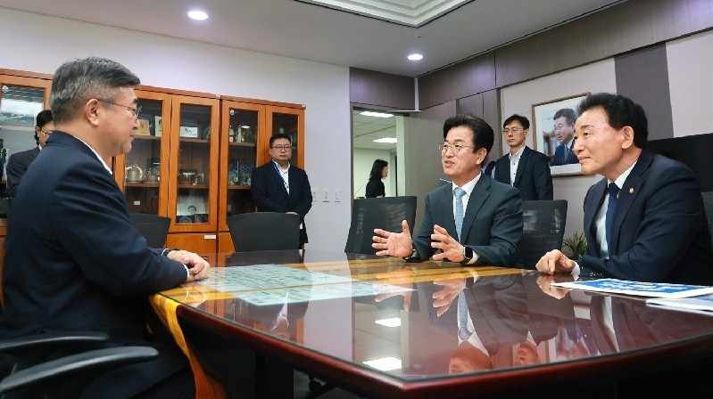 허태정 대전시장, 중수청 후보지 3곳 정부에 제시