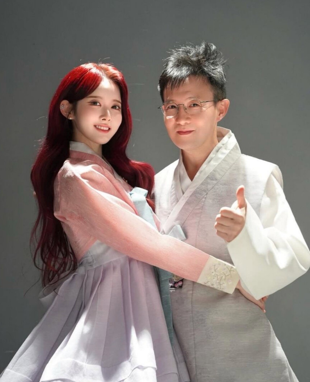 스테이씨 시은과 그의 아버지 박남정. / 시은 인스타그램