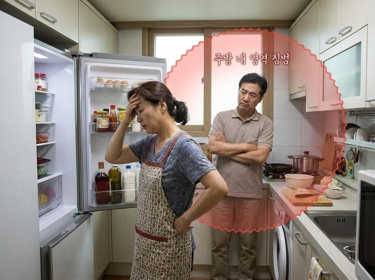 다투는 부부. 기사 내용 토대로 AI툴 활용해 제작한 자료사진.