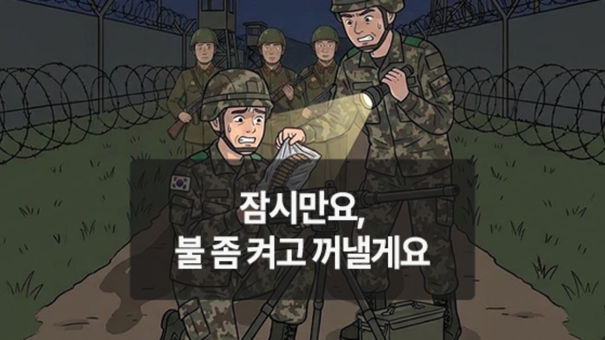 [위키만평] 잠시만요, 불 좀 켜고 꺼낼게요