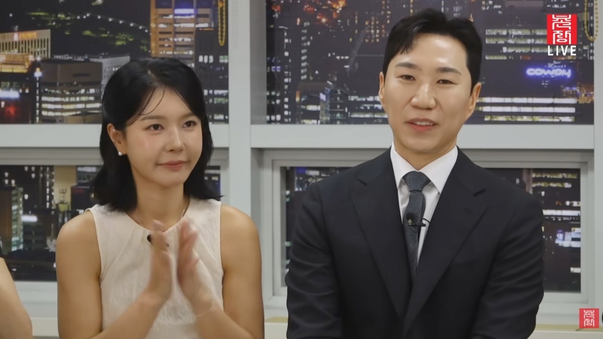 '나는 솔로' 32기 옥순과 광수. 두 사람은 최종 커플에 이어 현실 커플이다. / 유튜브 '촌장엔터테인먼트TV'