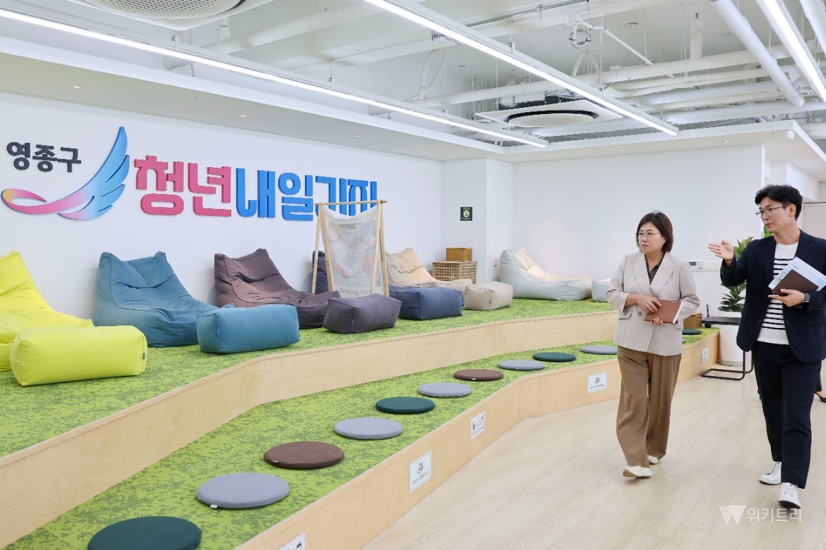 "청년이 원하는 정책 만든다" 손화정 영종구청장, 청년공간 운영 점검
