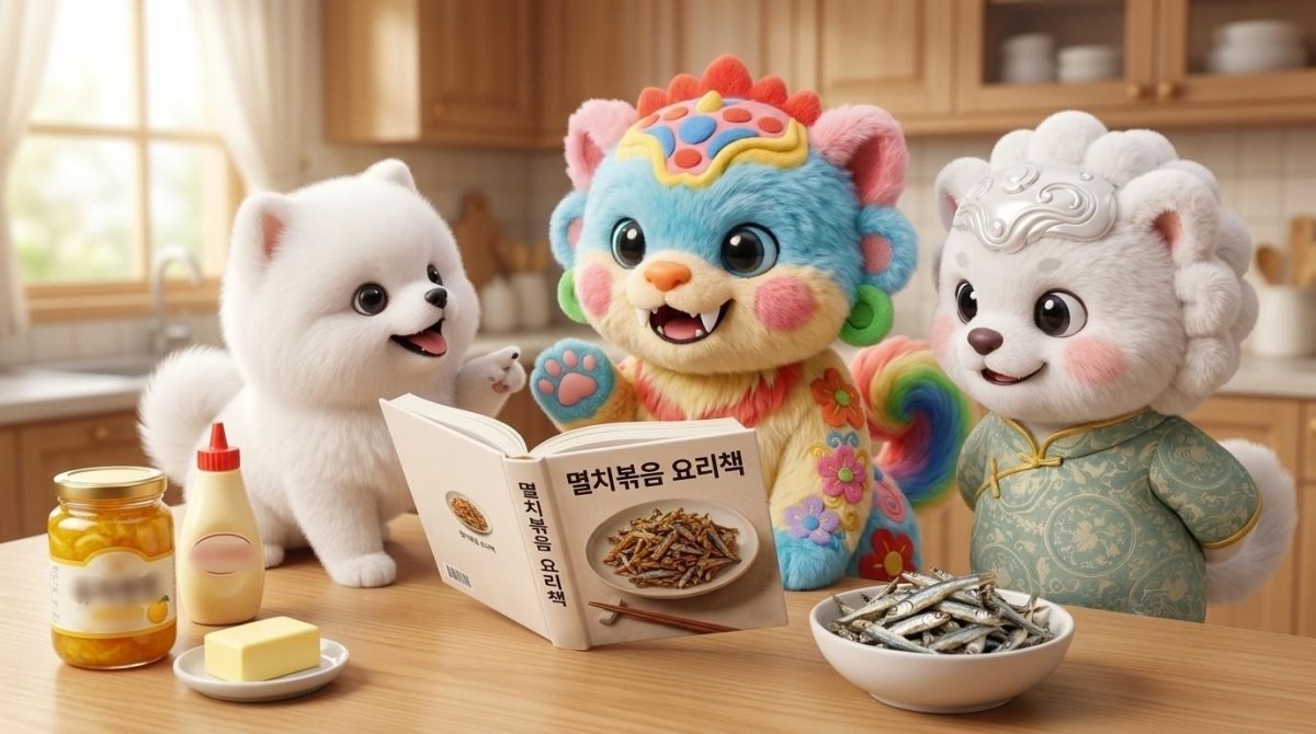 위키트리 캐릭터를 활용한 AI 일러스트 이미지.