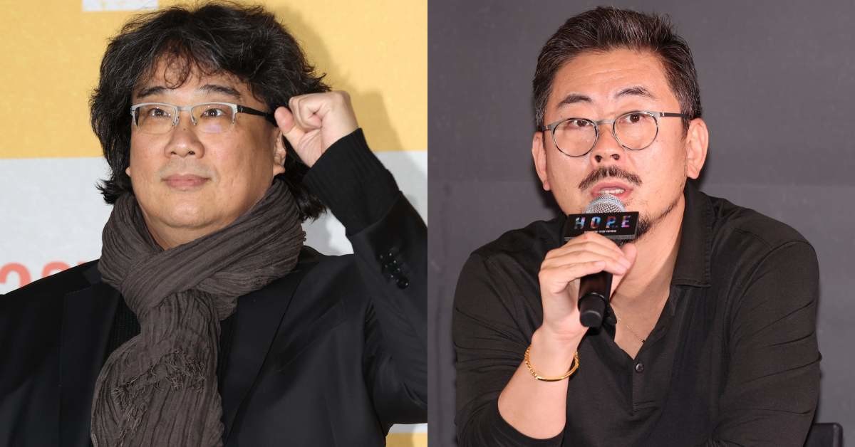 봉준호 감독과 나홍진 감독 / 연합뉴스